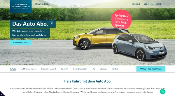 VW FS Auto Abo