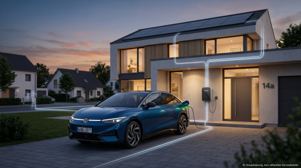VW ID.7 als Stromspeicher: Bis zu 720 € Bonus, Charger-Preis offen