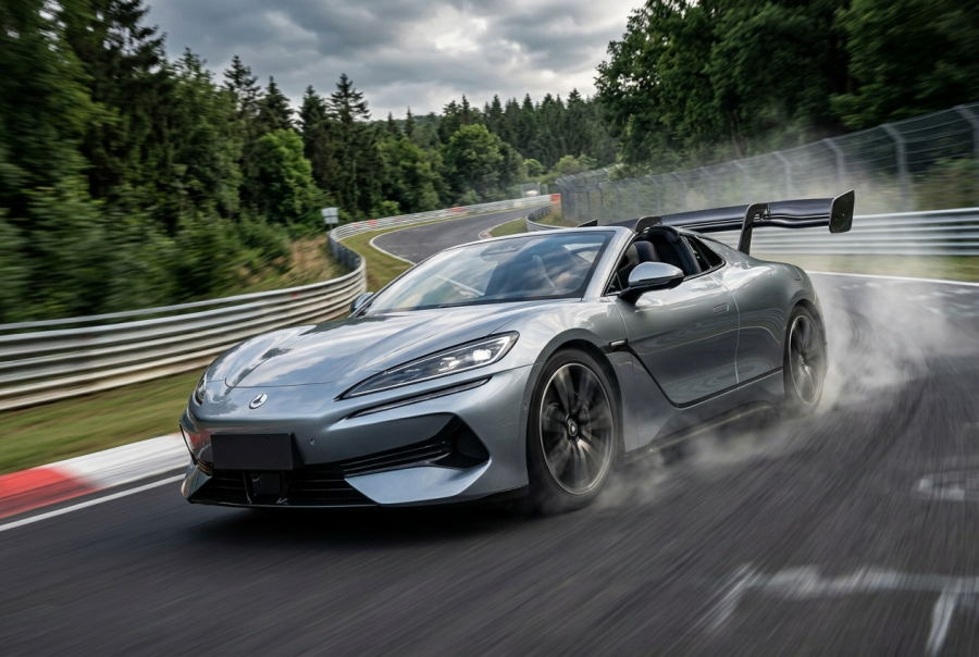 1.604 PS und 350 km/h: Chinas neuer Elektro-Kampfjet greift Porsche an