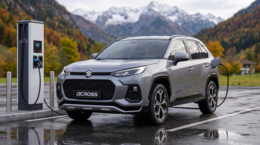 Neuer Suzuki Across: Mehr Reichweite, echtes DC-Laden und 2.700 Euro günstiger