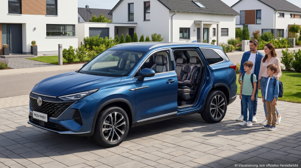 MG MGS9 PHEV ab 44.990 Euro: 7-Sitzer-Gigant mit Haken
