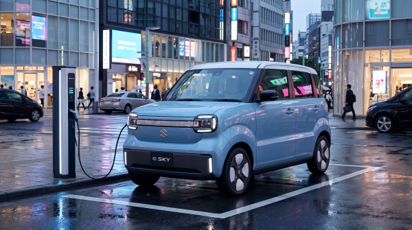 Elektrischer Stadtflitzer: Suzuki bringt das günstige E-Kei-Car e Sky nach Europa