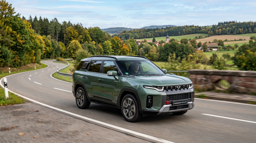 KGM Torres EVX Nomad ab 34.990 Euro: 503-km-SUV mit 13.327-Euro-Vorteil